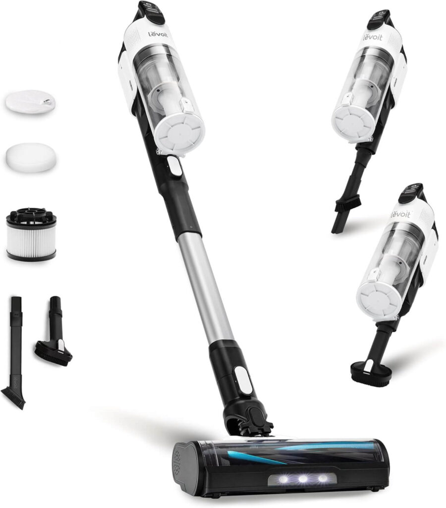 LEVOIT Cordless Stick Vacuum – Lightweight, Powerful & Perfect for Pet Owners