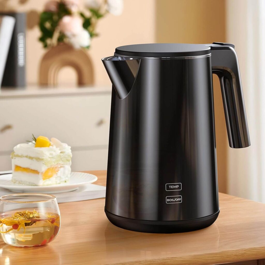 ZKBHOME 1L Digital Electric Kettle – Precision Temperature & Safety