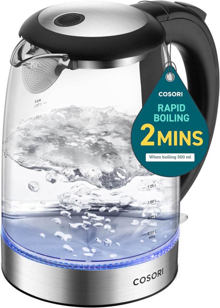 COSORI Electric Kettle: Fast, Safe, and Stylish