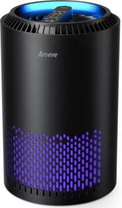AROEVE Air Purifier: Quiet, Compact, and Effective Air Cleaning